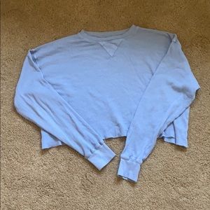 Brandy Melville long sleeve periwinkle color